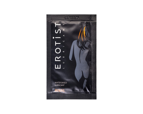 Пробник лубриканта на водной основе Erotist Anal - 4 мл.