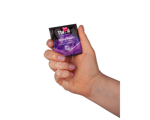 Гель-лубрикант Intim bluz в одноразовой упаковке - 4 гр.