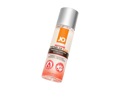 Анальный согревающий лубрикант на силиконовой основе JO Anal Premium Warming - 60 мл.