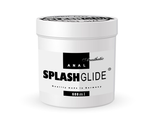 Анальный гель-лубрикант на водной основе SPLASHGLIDE ANAL ANESTHETIC FIST SIZE - 600 мл.