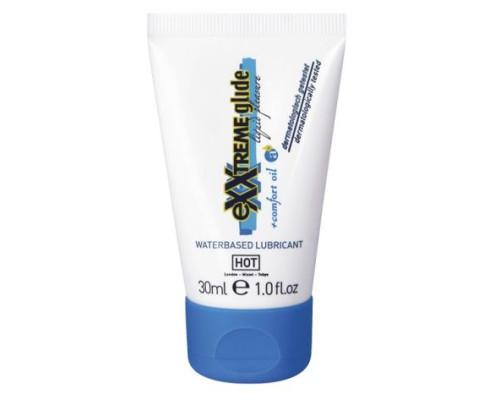 Анальная гель-смазка на водной основе Exxtreme Glide - 30 мл.