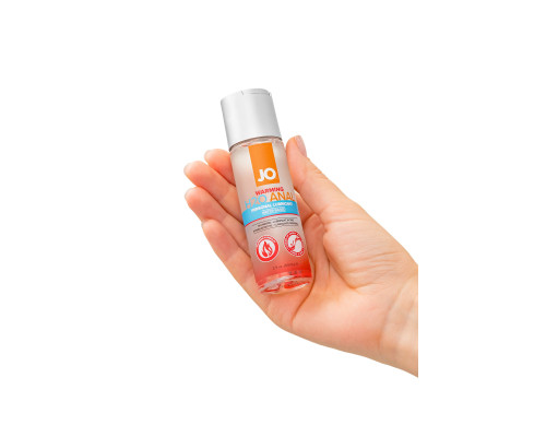 Анальный согревающий лубрикант на водной основе JO Anal H2O Warming - 60 мл.