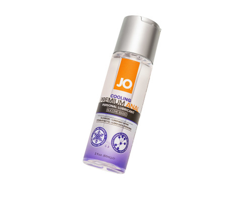 Анальный охлаждающий лубрикант на силиконовой основе JO PREMIUM ANAL COOLING - 60 мл.