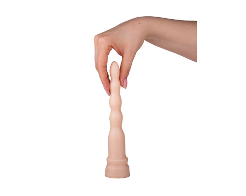 Анальная елочка телесного цвета - 20 см.