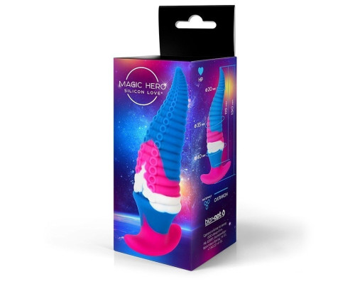 Фантазийный анальный стимулятор-щупальце - 13 см.