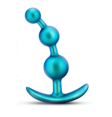 Бирюзовый анальный стимулятор The Gamma Plug - 13,3 см.