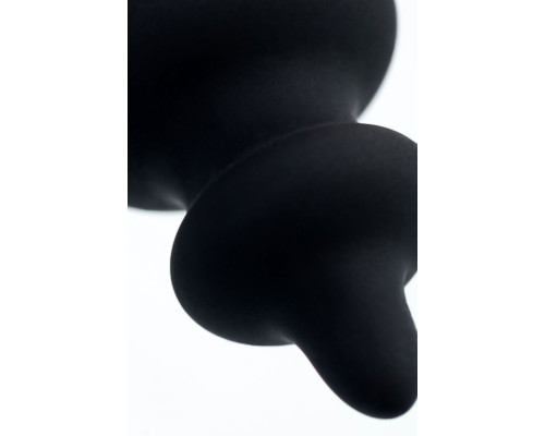 Черная анальная ёлочка Indi - 11,5 см.