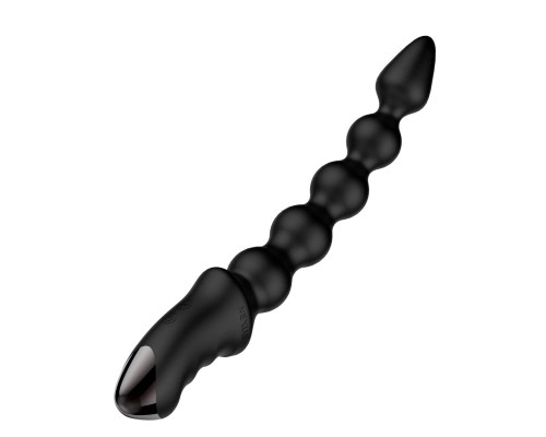 Черный гибкий вибростимулятор Nexus Bendz - 29,2 см.