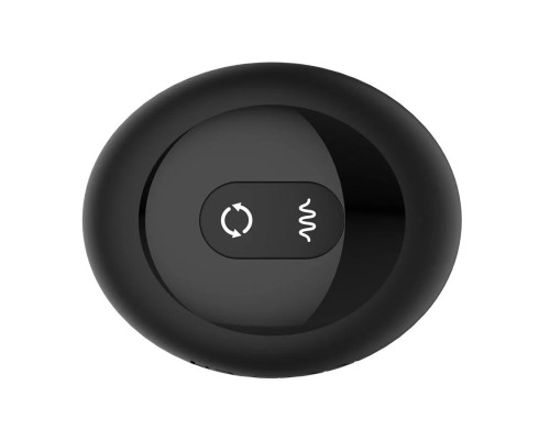 Черная анальная вибровтулка Nexus Tornado Medium с функцией вращения