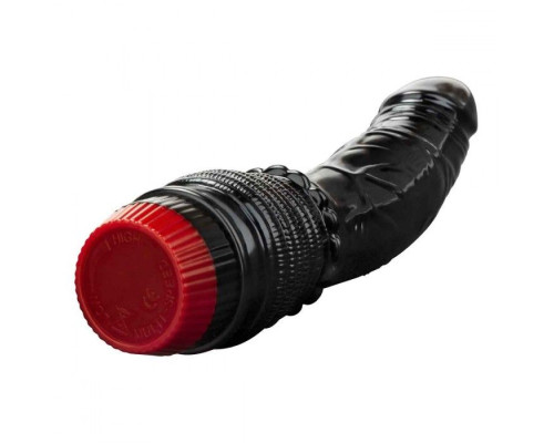 Черный анальный вибратор 4.75  Vibrating Anal Dildo