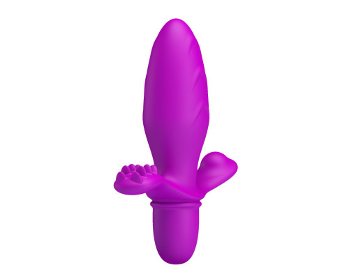 Анальный стимулятор с вибрацией Fitch - 11,4 см.