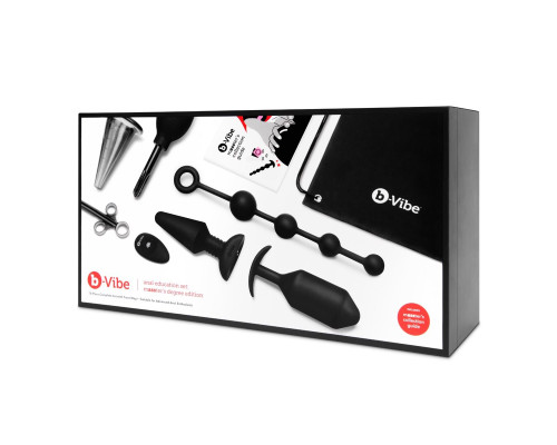 Анальный набор для продвинутых пользователей Masster s Degree Anal Education Set