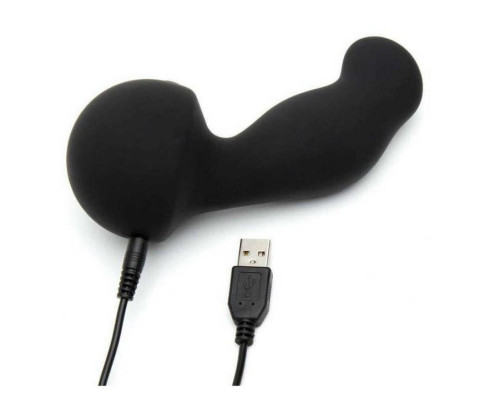 Черный универсальный вибромассажер NEXUS Gyro Vibe - 15 см.