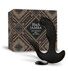 Универсальный анальный массажер Black Jamba Anal Vibrator - 12 см.