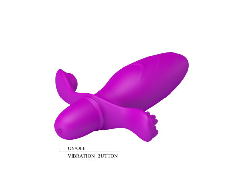 Анальный стимулятор с вибрацией Fitch - 11,4 см.