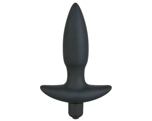 Анальная вибровтулка с 5 скоростями вибрации Vibrating Plug Small - 13 см.