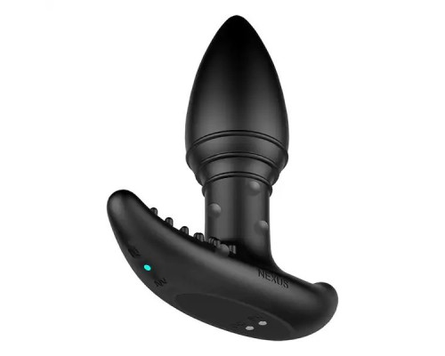 Черная анальная вибропробка Nexus B-Stroker - 13 см.