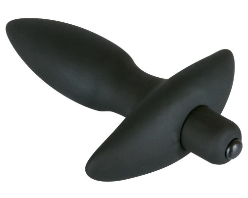 Анальная вибровтулка с 5 скоростями вибрации Vibrating Plug Small - 13 см.