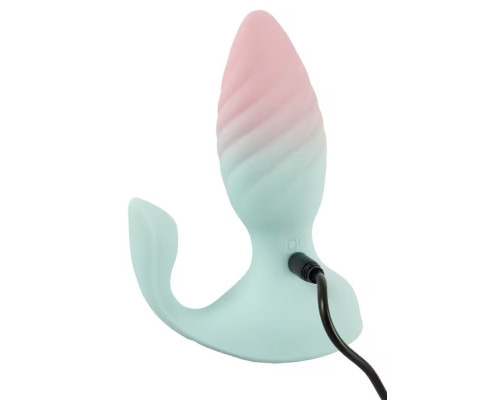 Анальная пробка JUVELA RC Butt Plug с пультом ДУ - 11,5 см.