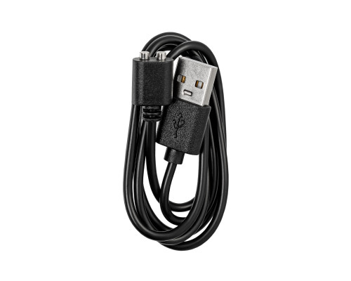 Черная анальная вибровтулка Tucana с ротацией и управлением через приложение - 12 см.