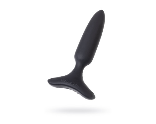 Черная анальная втулка Hush 2 (XS) - 12,1 см.