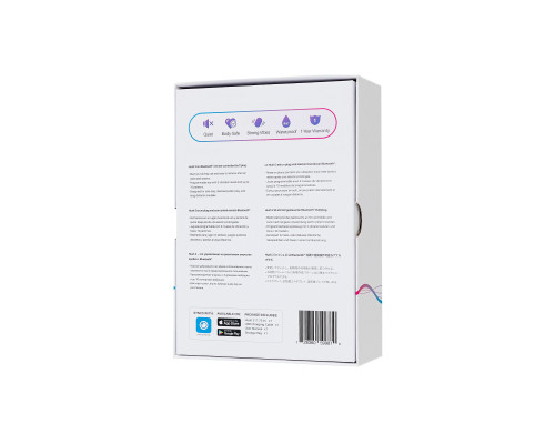 Черная анальная втулка LOVENSE Hush 2 (M) - 13,5 см.