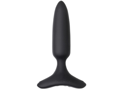 Черная анальная вибропробка HUSH 2 Size S - 12,1 см.