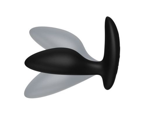 Черная анальная вибровтулка We-Vibe Ditto+