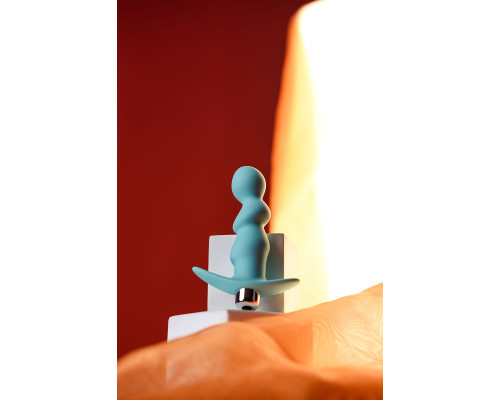 Мятная анальная вибровтулка Bland - 12 см.