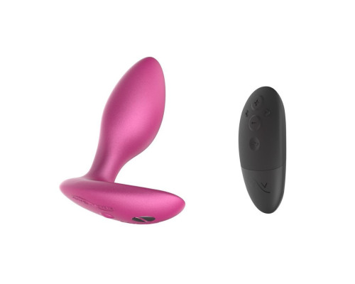 Розовая анальная вибровтулка We-Vibe Ditto+