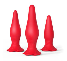 Набор Frenzier из 3 анальных пробок и вибропули с пультом ДУ