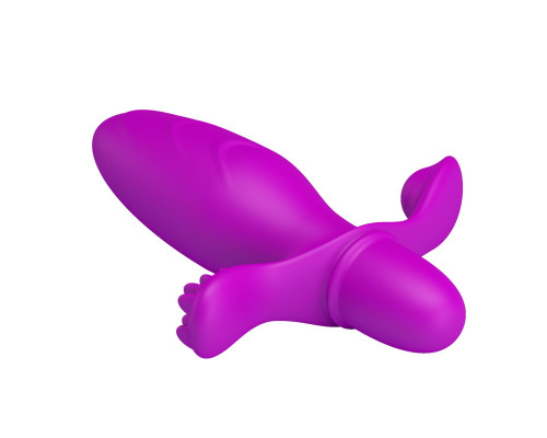 Анальный стимулятор с вибрацией Fitch - 11,4 см.