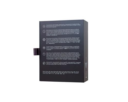 Серая анальная вибровтулка Booty Absolute Beginners 2 - 7,9 см.