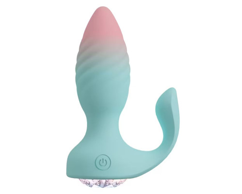 Анальная пробка JUVELA RC Butt Plug с пультом ДУ - 11,5 см.