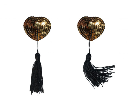 Золотистые пэстисы Gipsy с черными кисточками