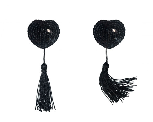 Черные пэстисы Gipsy с кисточками