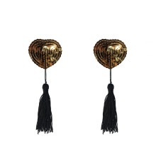 Золотистые пэстисы Gipsy с черными кисточками