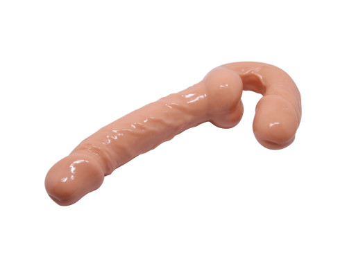 Телесный безремневой страпон Ultra Passionate Harness