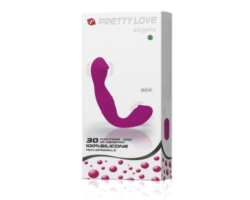 Безремневой перезаряжаемый вибрострапон Angelo - 18,7 см.