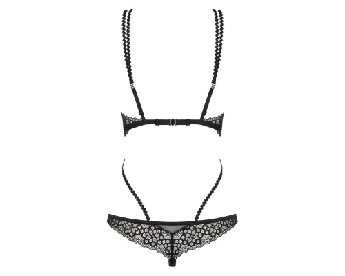 Соблазнительное боди Liferia с цветочным орнаментом