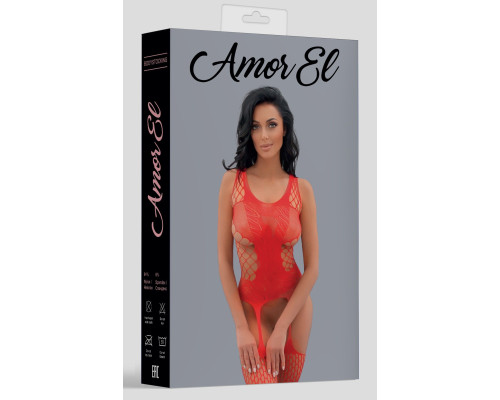 Боди-комбинезон Ines с имитацией чулок