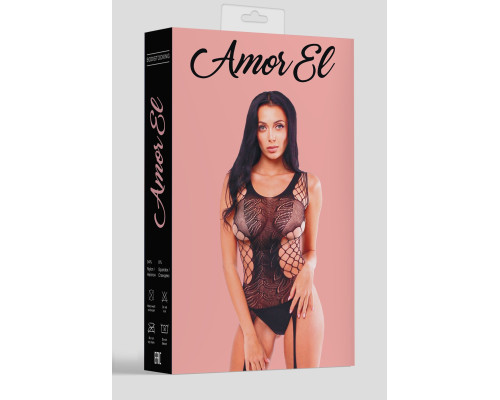 Боди-комбинезон Ines с имитацией чулок