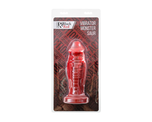 Силиконовый вибратор Monster Saur - 20 см.