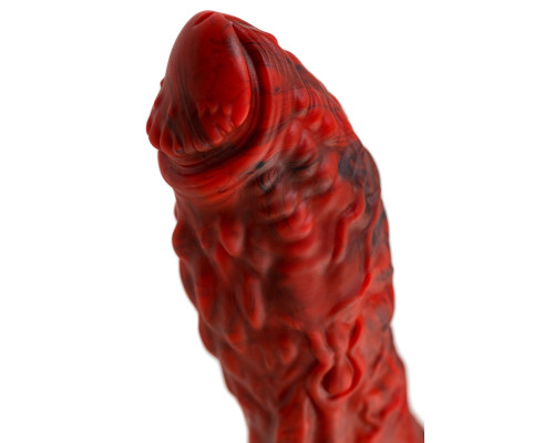 Силиконовый вибратор Monster Docus - 21,7 см.