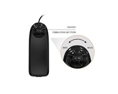 Телесный вибратор-гигант с выносным пультом Jack - 27 см.