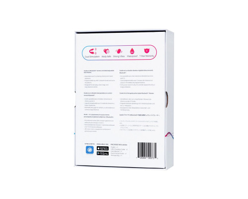 Ярко-розовый многофункциональный стимулятор для пар Dolce