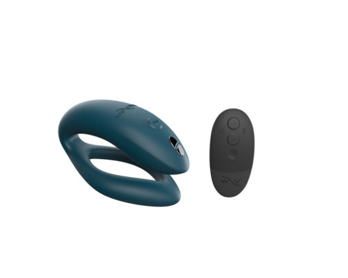 Темно-зеленый вибратор для пар We-Vibe Sync O