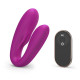 Лиловый вибратор для пар Match Up Couple Vibrator with Remote Control