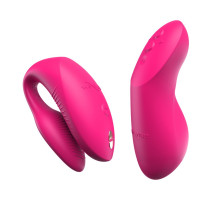 Розовый вибратор для пар We-Vibe Chorus Pro