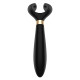 Чёрный вибромассажер для пар Satisfyer Endless Fun
